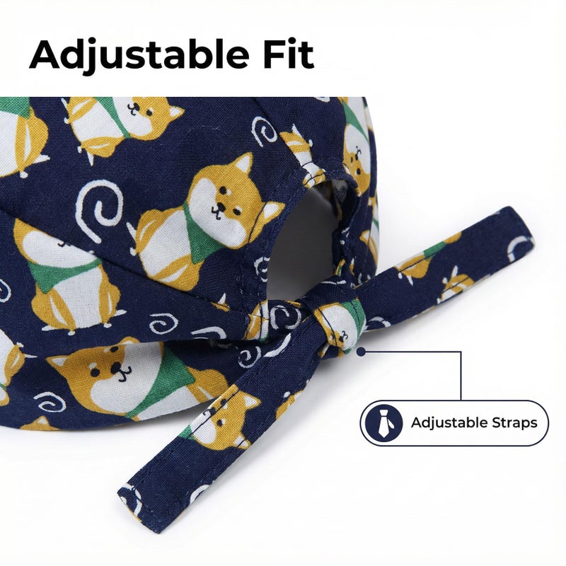 Enkudc Cute Printed Working Cap for Women/Men - Image 5